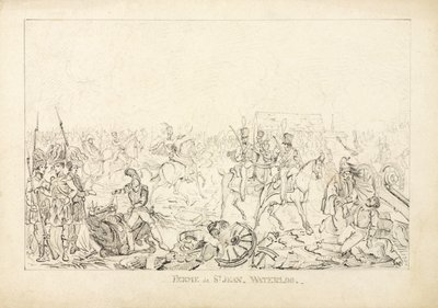 Waterloo, 1815 by English School